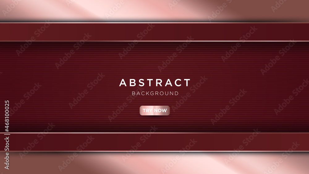 Abstract red luxury background with golden line , paper cut style 3d. vector illustration. Abstract red luxury background with golden line , paper cut style 3d. vector illustration.