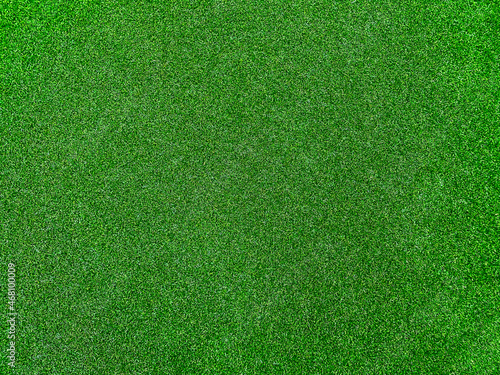 Green grass texture background grass garden top view. Concept used for making green background football pitch, Grass Golf, green lawn pattern textured background.
