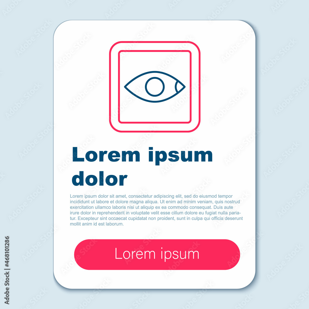 Line Film or movie cinematography rating or review icon isolated on grey background. Colorful outline concept. Vector Line Film or movie cinematography rating or review icon isolated on grey background. Colorful outline concept. Vector