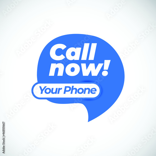 call us now button design template