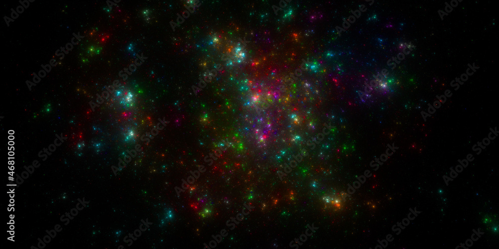 Banner Star field background . Starry outer space background texture . Colorful Starry Night Sky Outer Space background. 3D illustration Banner Star field background . Starry outer space background texture . Colorful Starry Night Sky Outer Space background. 3D illustration