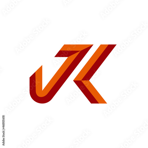Free Download Initial letter J combination with K. Logo vector design versatile for business or gaming - GFXLoad