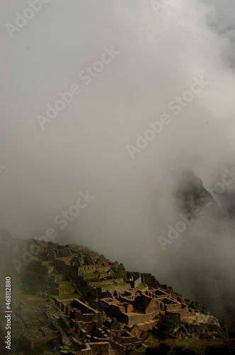 Machu Picchu, the lost city of the Andes, Cusco, Peru. High quality photo The new 7 wonders - Ancient Ruins.