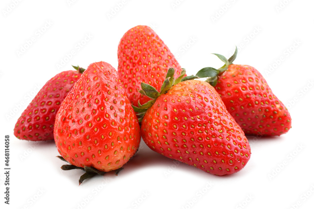 Strawberries isolated on white background Strawberries isolated on white background