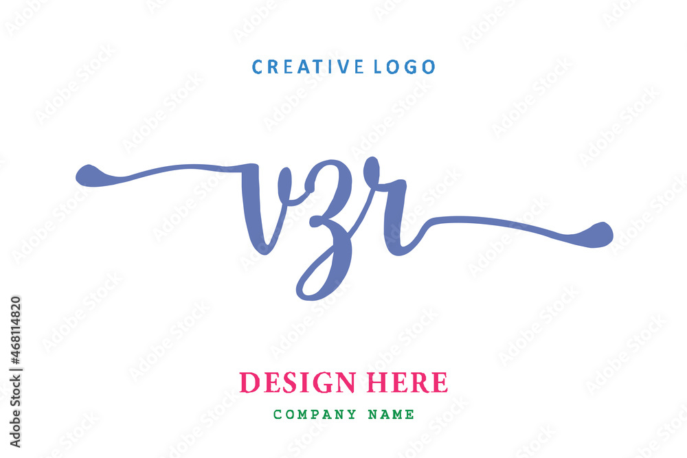 VZR lettering logo is simple, easy to understand and authoritative VZR lettering logo is simple, easy to understand and authoritative