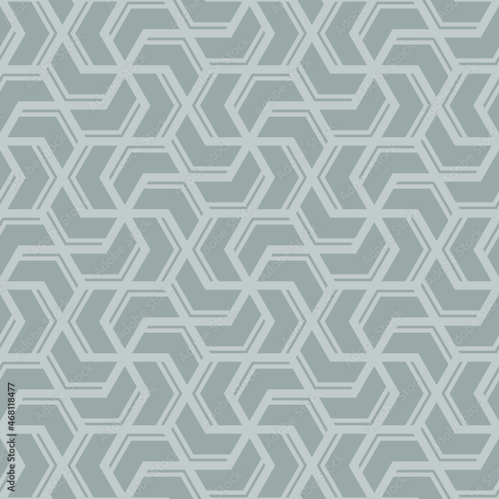 Hexagon art seamless pattern background. Hexagon art seamless pattern background.