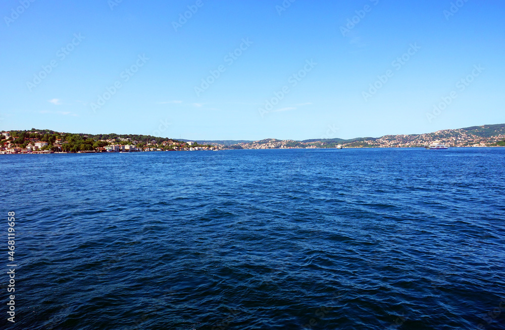Bosphurus waterway in Istanbul, Turkey Bosphurus waterway in Istanbul, Turkey