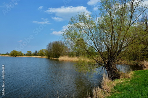 Czech Republic - view of the pond Strasov