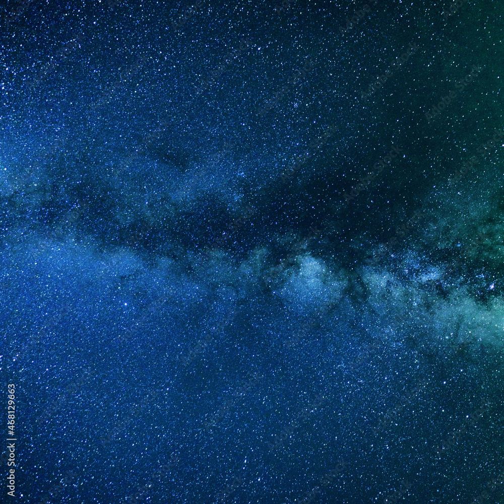 Obraz premium night sky with stars galaxy