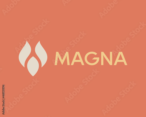 Abstract flower, bud logo icon design. Universal beauty salon, spa, cosmetics vector sign logotype.
