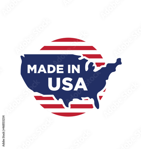 made in america usa symbol logo label