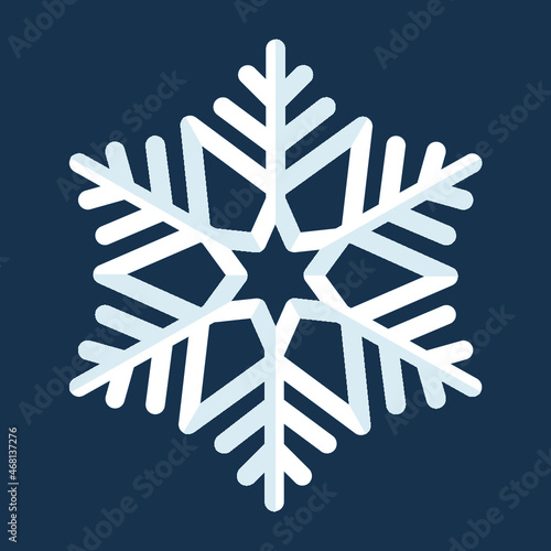 Schneeflocke Eiskristall 3