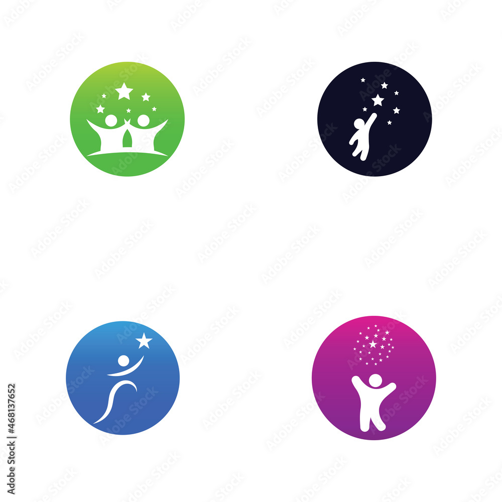 People star logo and vector images People star logo and vector images