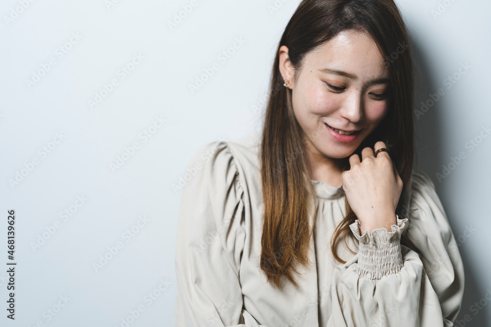 クールな女性ポートレート クールな女性ポートレート