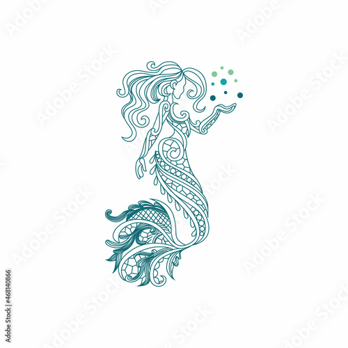 Beautiful Mermaid Logo