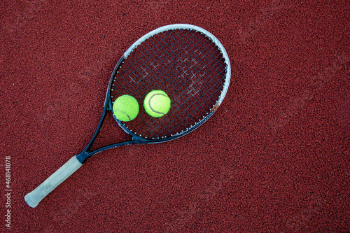 tennis racket and ball © Евгения Смульская