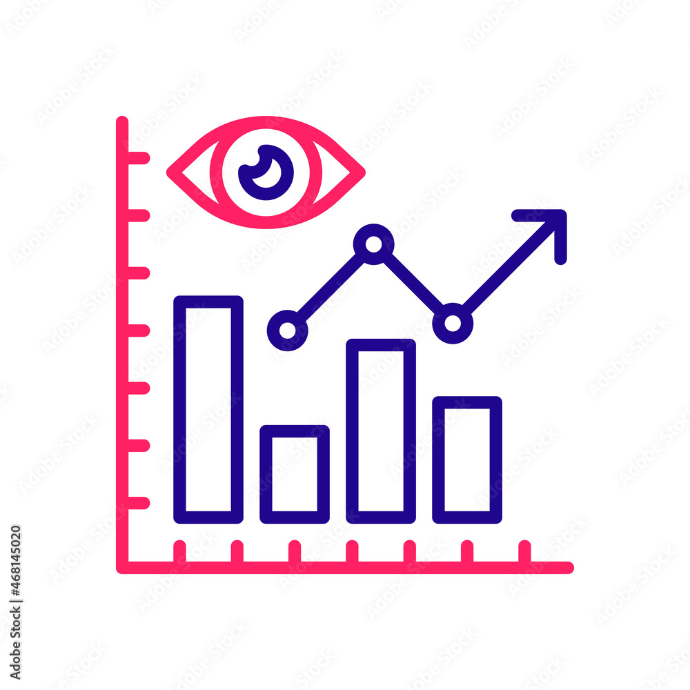 Web statistics vector 2 colours Icon Design illustration. Web Analytics Symbol on White background EPS 10 File Web statistics vector 2 colours Icon Design illustration. Web Analytics Symbol on White background EPS 10 File