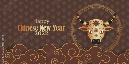 vector illustration for happy Chinese new year-2022