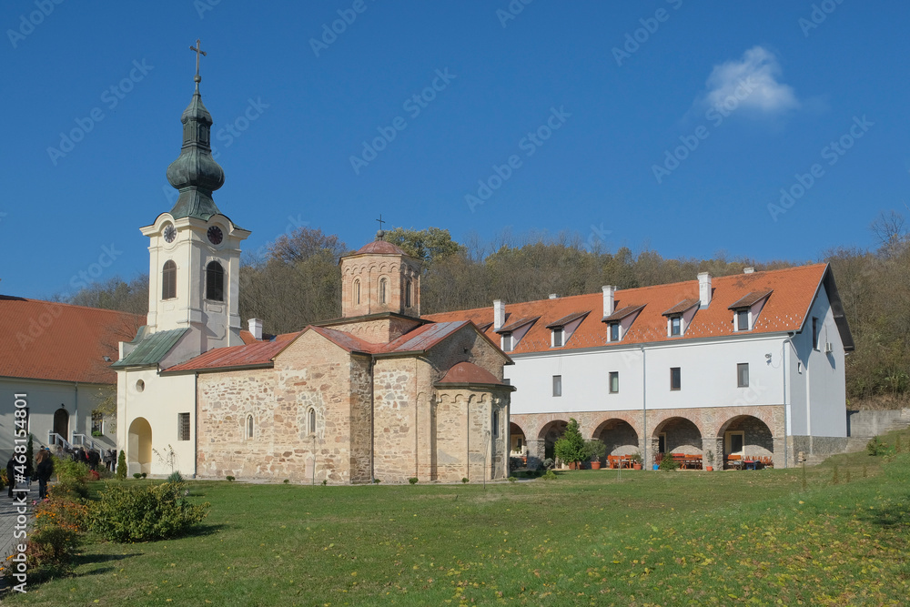 Serb Orthodox monastery Mesici situated next to the Vrsac city, in the province of Vojvodina, Serbia