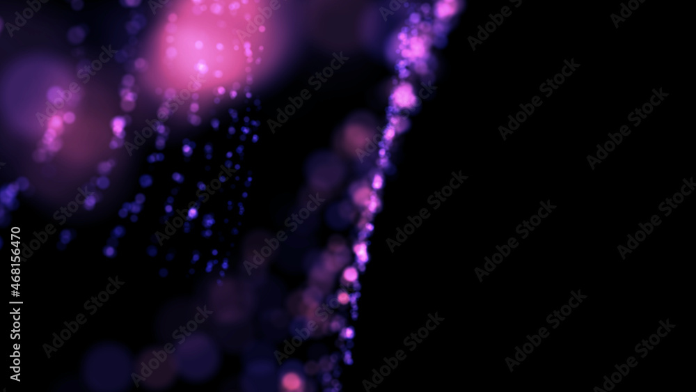 blurred pink particles on black background. blurred pink background blurred pink particles on black background. blurred pink background