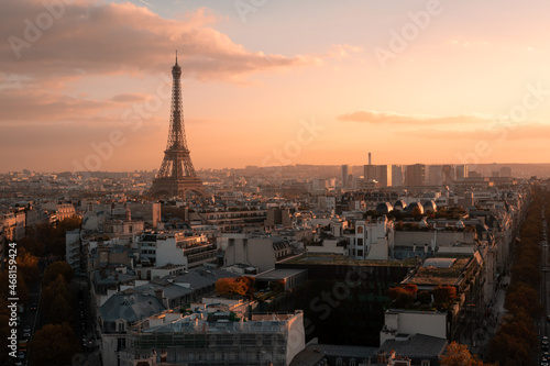 View of Paris form the Arc de Triomphe, Paris © VIALLA
