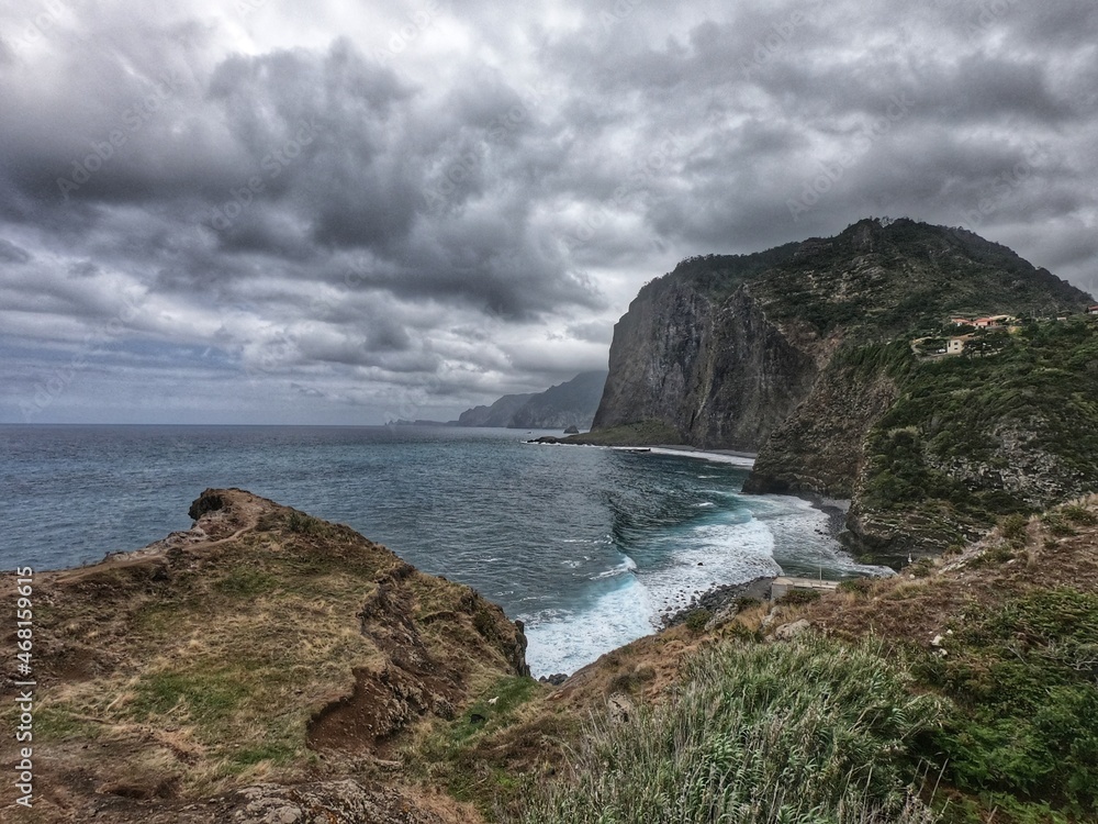 Rough coast on Madeira 