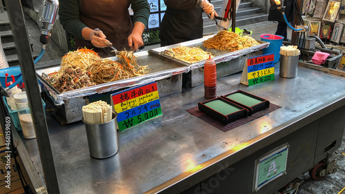street food market in seoul
