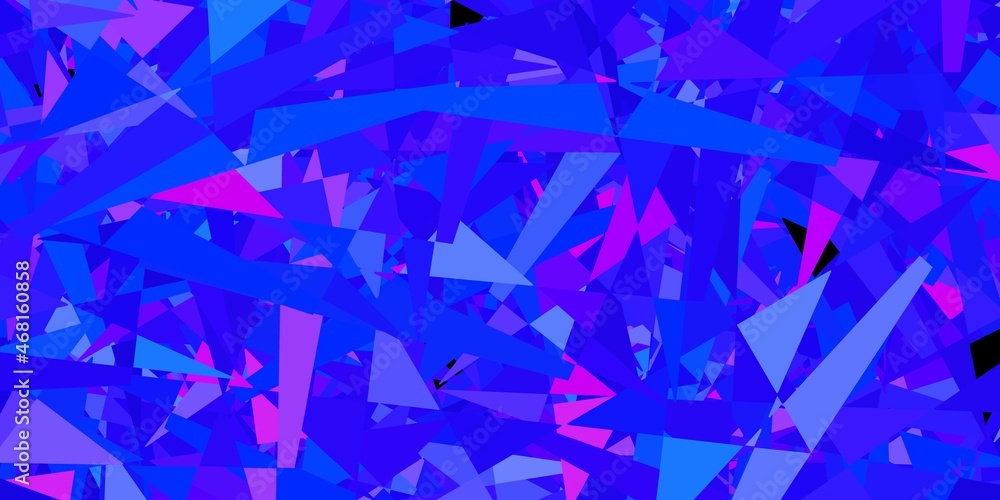Light blue, red vector layout with triangle forms. Light blue, red vector layout with triangle forms.