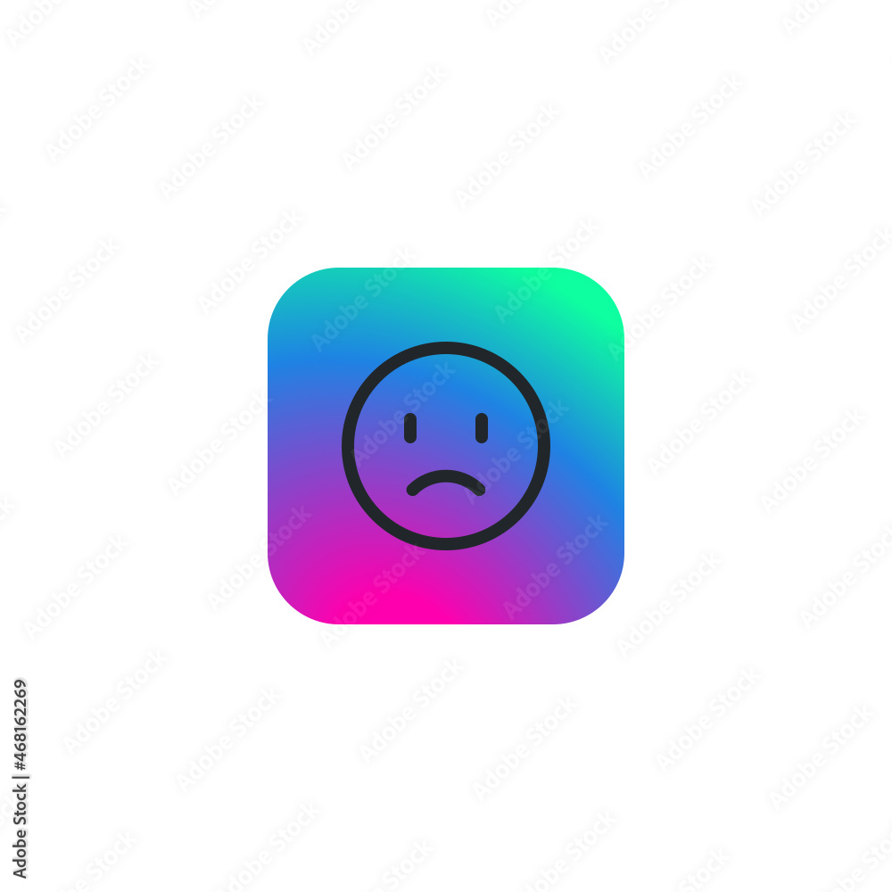 Fototapeta premium Sad Emoji