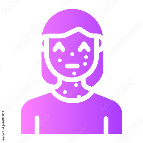 allergy gradient icon