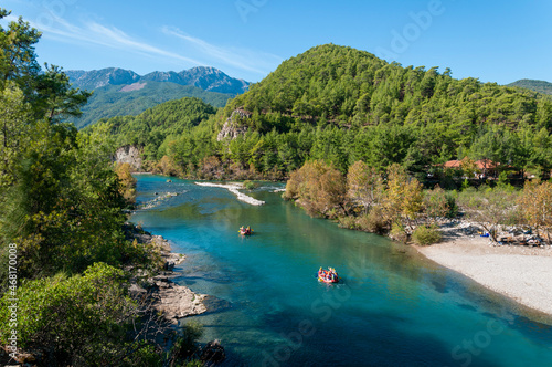 Tableau sur toile Köprülü Kanyon National Park