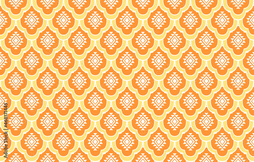 Geometric ethnic pattern design. Aztec fabric carpet mandala ornament boho chevron textile decoration wallpaper. Tribal turkey African Indian traditional embroidery vector illustrations background Geometric ethnic pattern design. Aztec fabric carpet mandala ornament boho chevron textile decoration wallpaper. Tribal turkey African Indian traditional embroidery vector illustrations background