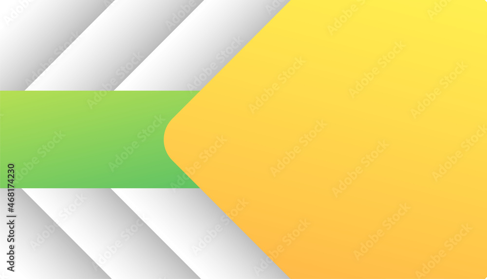 Modern simple abstract yellow and green business presentation background Modern simple abstract yellow and green business presentation background