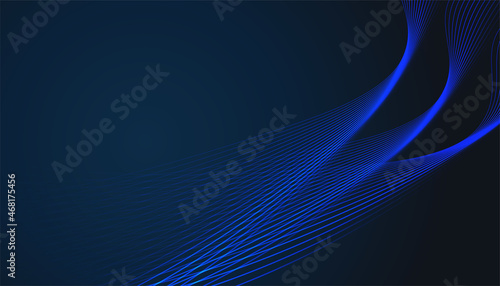Modern blue abstract technology background © SyahCreation