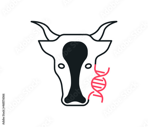 genetically modified animals. animal gene studies. animal cloning. editable vector.
