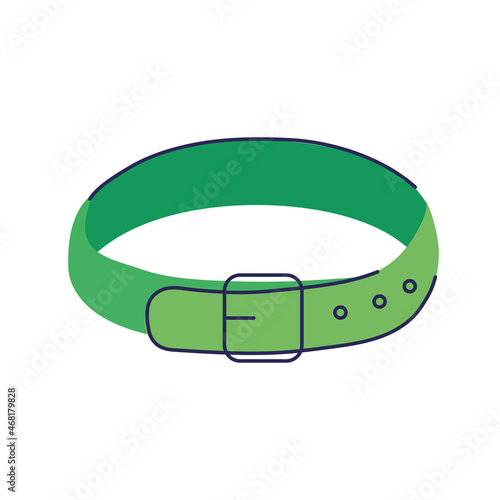 collar of dog