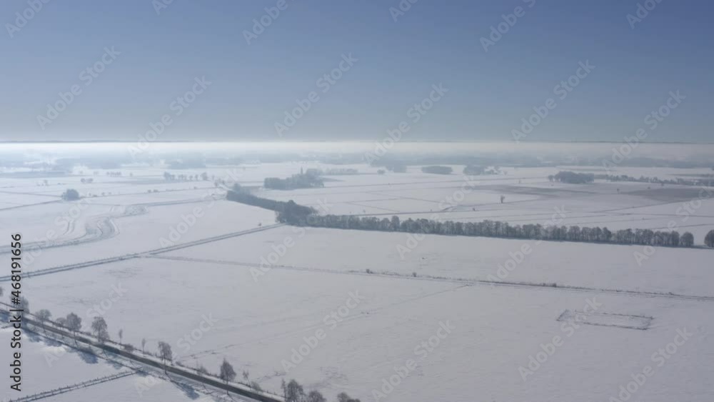 Winter in the duemmer basin, germany Winter in the duemmer basin, germany