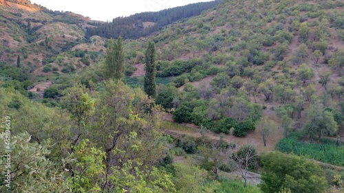 rif Mountain landscapes in Morocco, taberrant photo