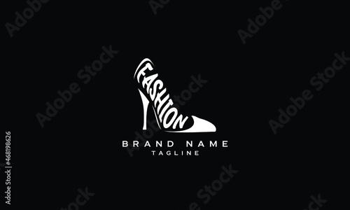 Fashion Sandal, Abstract initial monogram letter alphabet logo design