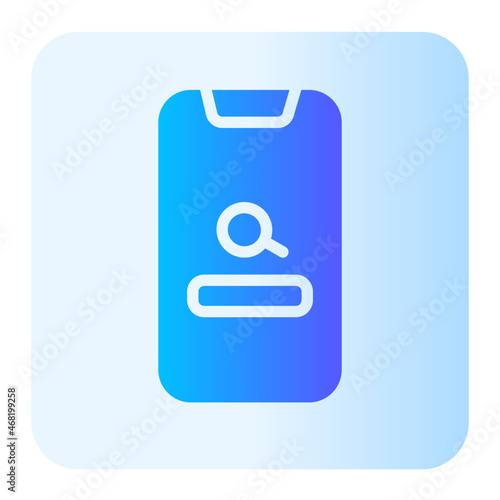 browsing gradient icon