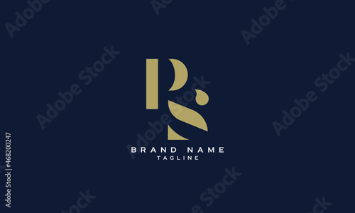 PS, PRS, RS, SP, Abstract initial monogram letter alphabet logo design