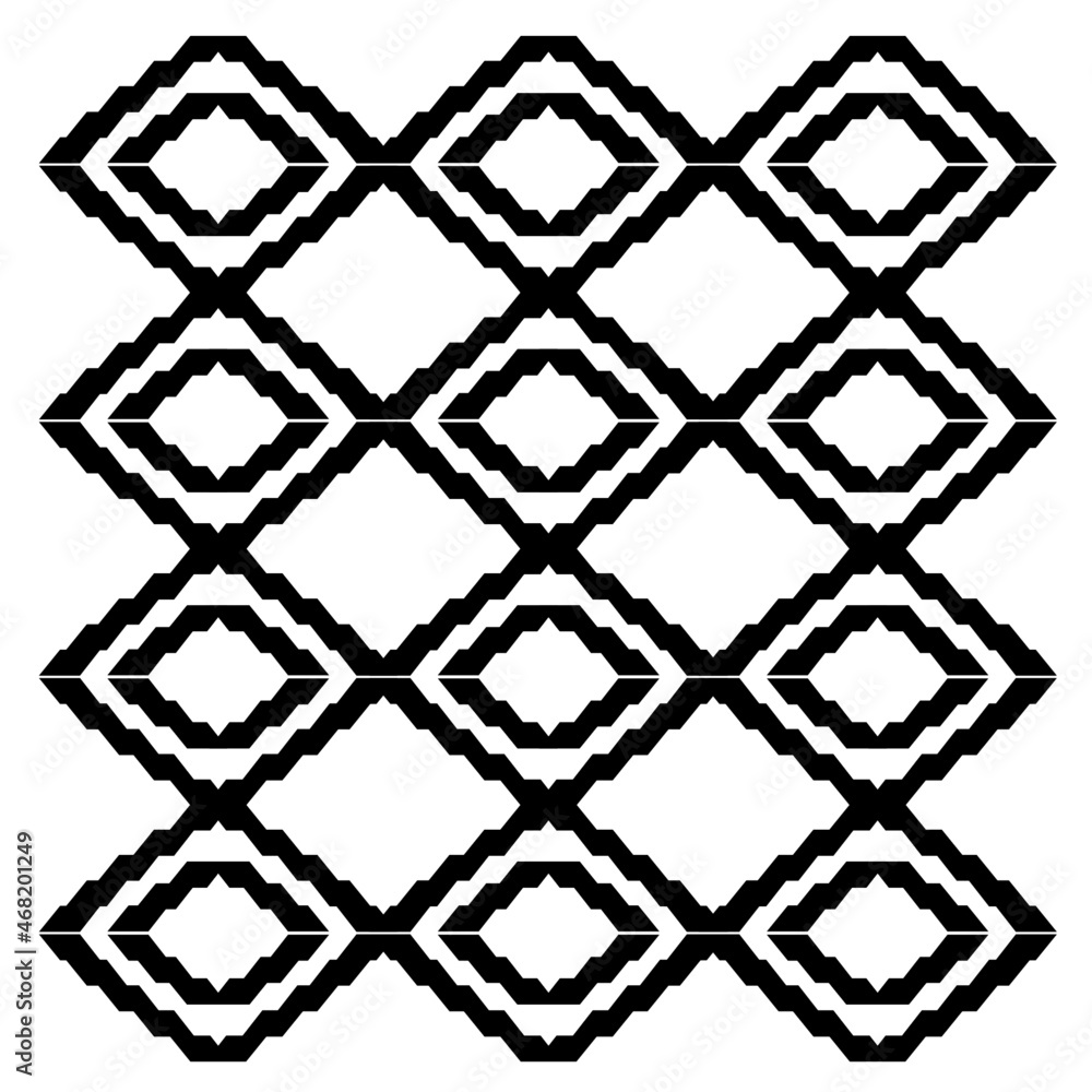 Fototapeta premium Luxury Design Ornaments Aztecs Geometric Pattern, Texture, Background