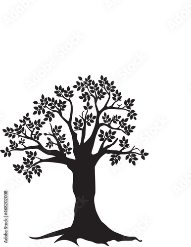 tree, nature, vector, branch, leaf, spring, illustration, plant, season, silhouette, summer, autumn, flower, leaves, art, design, blossom, winter, cherry, fall, drawing, symbol, environment, life, dec
