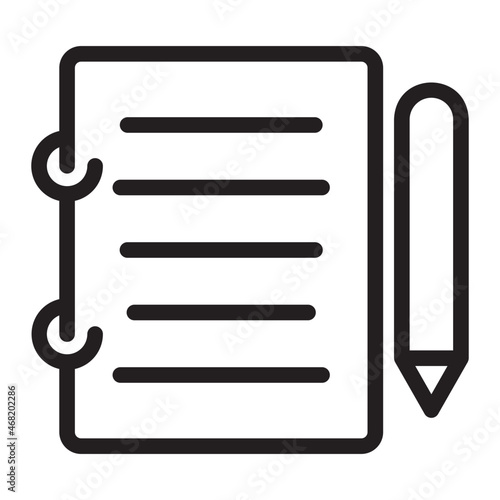 writing line icon