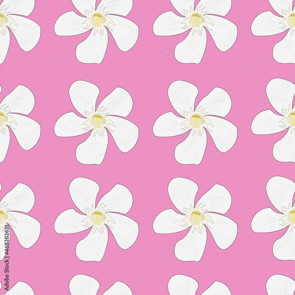 Oleander Flower - Pattern Oleander Flower - Pattern