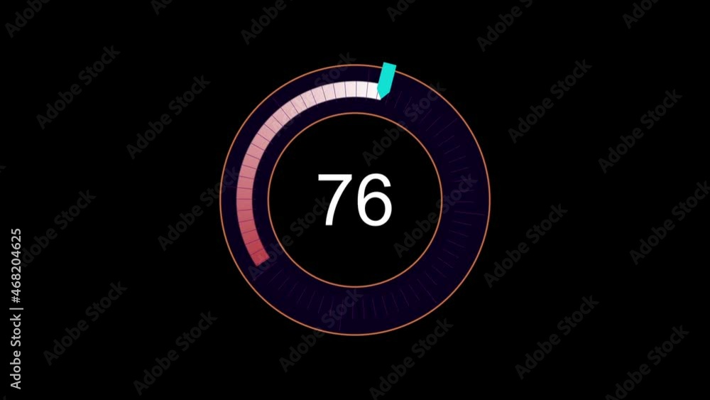 Abstract charger. The charge level reaches 200 percent. Abstract charger. The charge level reaches 200 percent.