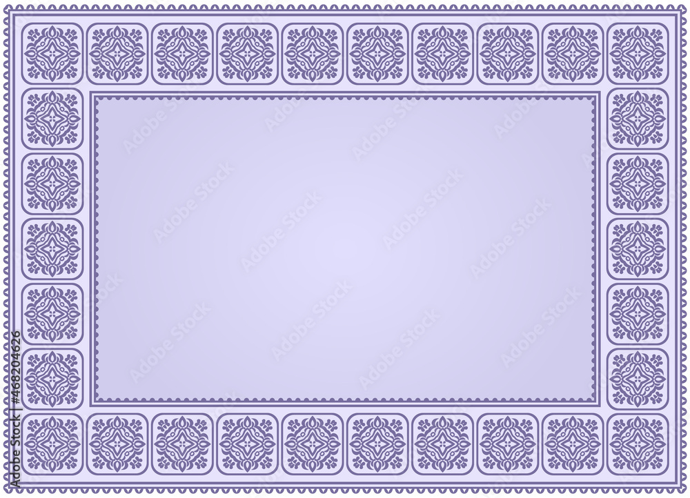 Vector abstract ornamental frame Vector abstract ornamental frame