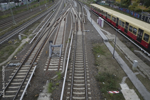 Railway in the city of Berlin