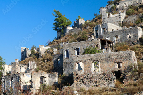Kayakoy ghost village. Turk...