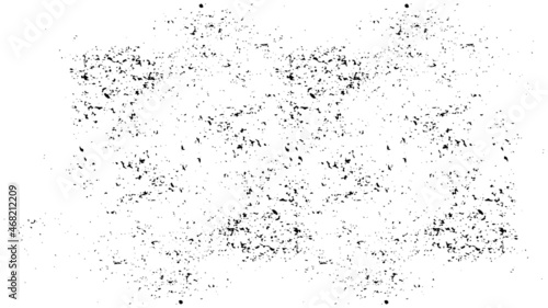 Grunge monochrome background.  The abstract texture on white background, dirt overlay or screen effect use for grunge background vintage style. Black grunge texture background.